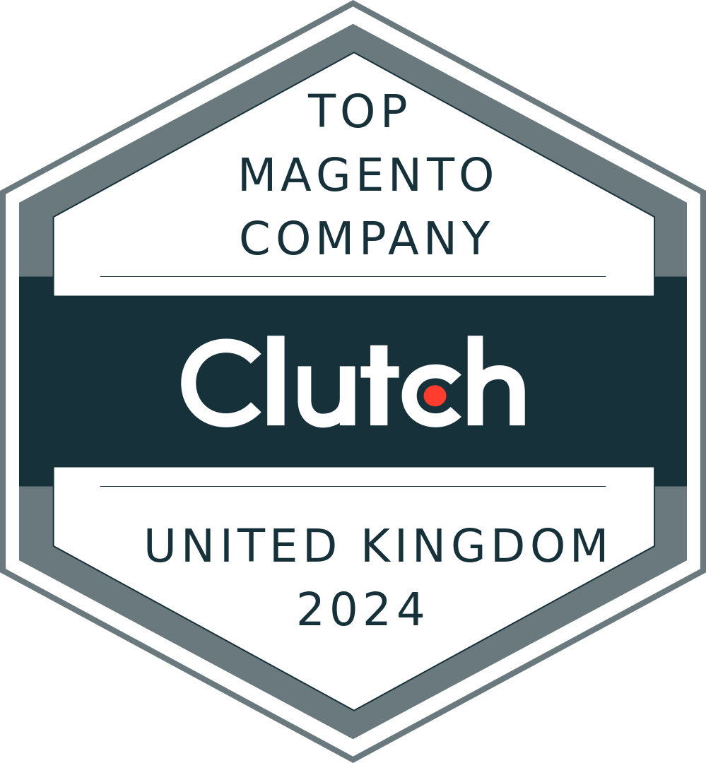 Clutch Top Magento Company badge - United Kingdom 2024